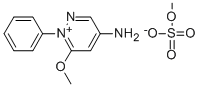 6-Methoxy-1-phenylpyridazin-1-ium-4-amine methylsulfate(30578-37-1)
